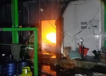 Jelang Pelantikan, Gudang Bisnis Bupati Terpilih Jombang Terbakar