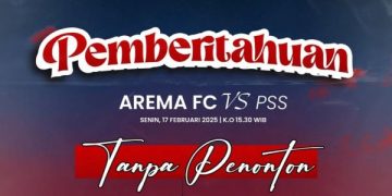 Manajeman Arema FC Luruskan Isu Suap Pejabat Blitar  (foto/IG @aremafcofficial)