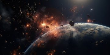 Asteroid 2024 YR4 Akan Lintasi Bumi, Akankah Film Armageddon Jadi Nyata? (foto ilustrasi freepik)