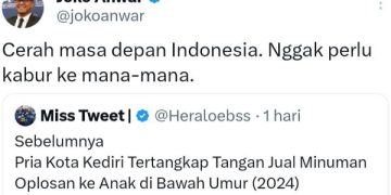 Viral Bocah SD di Kediri Diduga Racik Miras Oplosan, Sutradara Joko Anwar: Cerah Masa Depan (foto/Tangkapan layar)