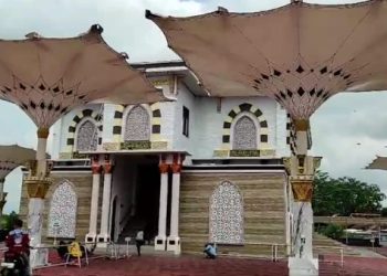Ada Masjid Dengan Arsitektur Mirip Masjid Nabawi di Kediri