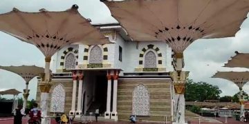 Ada Masjid Dengan Arsitektur Mirip Masjid Nabawi di Kediri
