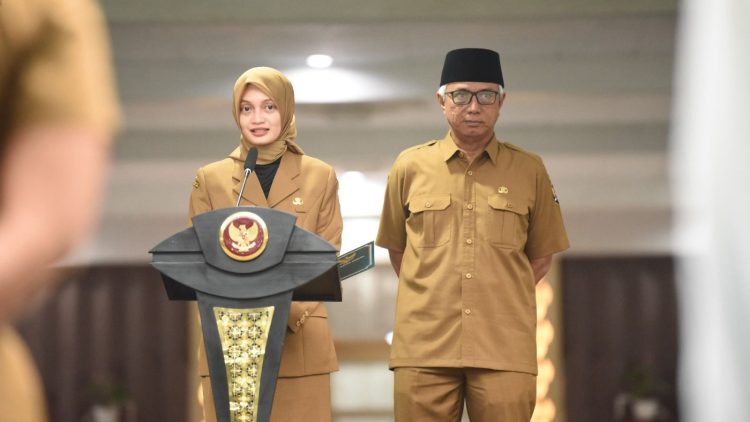 Ini Pesan Mbak Wali Untuk ASN Saat Pimpin Apel Perdana di Balai Kota Kediri