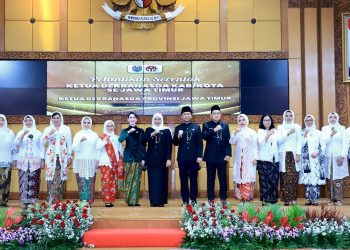 Ketua Dekranasda Kota Kediri Resmi Dilantik, Siap Wujudkan Kota Kediri MAPAN Melalui Optimalisasi Potensi Kerajinan Daerah. Foto : Dok. Pemkot Kediri