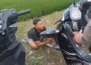 Terjaring Razia Balap Liar, Bocah di Jombang Menangis Saat Motornya Disita  