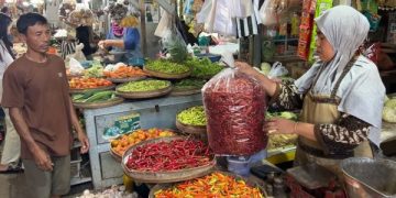 Harga Cabai Rawit Tembus Rp 74 Ribu, Warga Trenggalek Beralih ke Cabai Impor (foto/Bacaini)