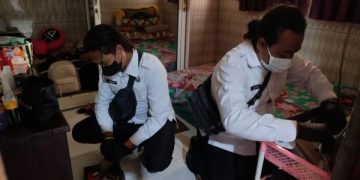 Detik-detik BNN Jatim Geledah Rumah di Bangkalan Pasca Ungkap 15 Kilogram Sabu (foto/ist)