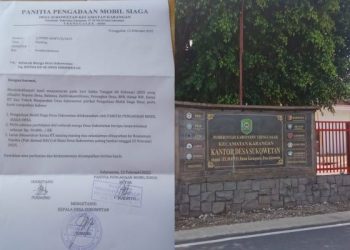 Warga Trenggalek Keluhkan Iuran Pengadaan Mobil Siaga Desa