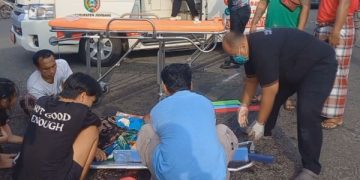 Seruduk Ibu dan Anak di Jombang Hingga Tewas, Sopir Truk Diperiksa (foto/Bacaini)