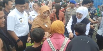 Gubernur Khofifah Pantau Mudik Gratis di Pelabuhan Situbondo (foto/ist)