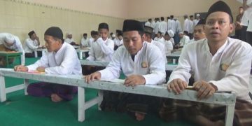 Selama Ramadan 772 Napi Lapas di Jombang Nyantri Kilat (foto/Bacaini)