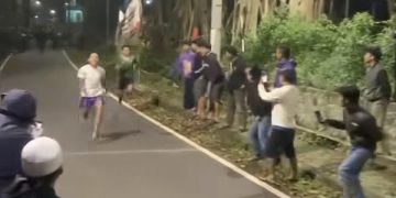 Balap Lari 100 Meter Jelang Sahur Hebohkan Kota Batu dan Malang (foto/tangkapan layar)