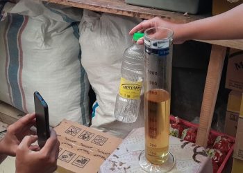 Minyakita di Pasar Situbondo Kemasan 1 Liter Hanya Berisi 720 ML