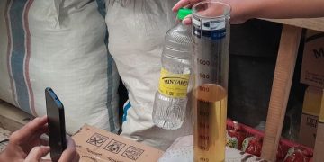 Minyakita Aspal Beredar di Pasar Situbondo: Kemasan 1 Liter Isi 720ML (foto/ist)