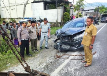 2 Pemotor Asal Blitar Tewas Setelah Bertumbukan dengan Mobil Pemerintah