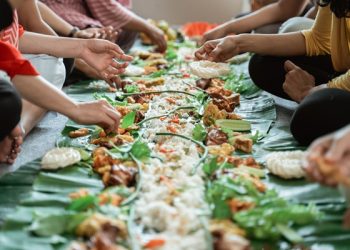 Umat Islam di Bali Sambut Ramadhan dengan Megibung