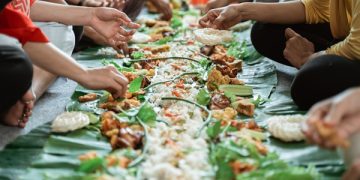 Umat Islam di Bali Sambut Ramadhan dengan Megibung