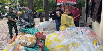 Meledak di Rumah Warga, Puluhan Balon Udara Diamankan