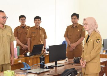 Mbak Vinanda Kunjungi Kantor Baru Diskominfo, Harapkan Kinerja Lebih Optimal. Foto ; Dok. Pemkot Kediri