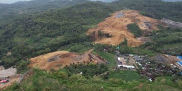 Pembebasan Lahan Bendungan Bagong Trenggalek Belum Beres (foto/Bacaini)