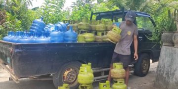 Lebaran H+3, Warga Trenggalek Kesulitan Cari Elpiji 3 Kg (foto/Bacaini)