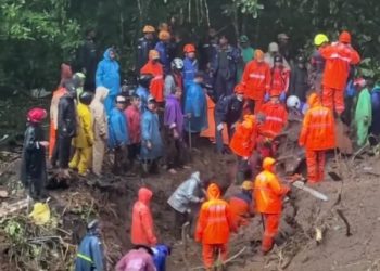 Korban Tewas Longsor Pacet Mojokerto Berada dalam Mobil