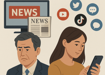 Ketika Publik Meninggalkan Media Arus Utama: Mengapa Media Sosial Kini Lebih Dipercaya?