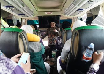 Lepas Keberangkatan Calon Jamaah Haji, Ini Permintaan Mas Dhito, Foto : Dok. Pemkab Kediri