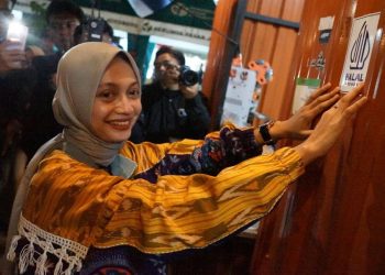 Wujudkan Kediri City Tourism, Mbak Wali Launching Omah Halal Kelurahan Ngronggo. Foto : Dok. Pemkot Kediri