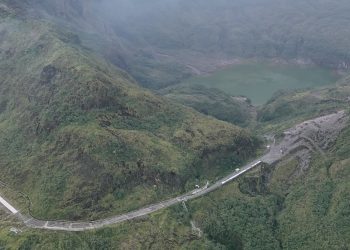 Pemkab Kediri Lanjutkan Pembangunan Jalan Menuju Kawah Kelud . Foto : Dok. Pemkab Kediri