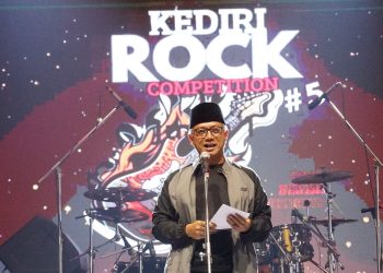 Gus Qowim Hadiri Kediri Rock Competition Ke-5. Foto : Dok. Pemkot Kediri