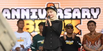 Mbak Wali Hadiri Anniversary 3th Sedulur King Over Kediri. Foto : Dok. Pemkot Kediri