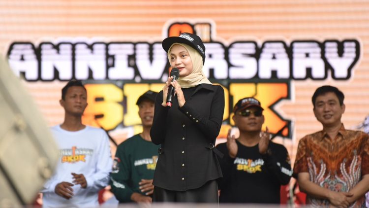 Mbak Wali Hadiri Anniversary 3th Sedulur King Over Kediri. Foto : Dok. Pemkot Kediri