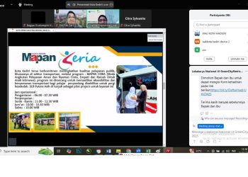 Mbak Wali Jadi Pembicara Lokakarya Nasional UI Green City Metric. Foto : Dok. Pemkot Kediri