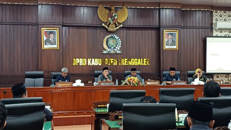 DPRD Trenggalek Bentuk Pansus Bahas Ranperda Perubahan Struktur OPD Baru