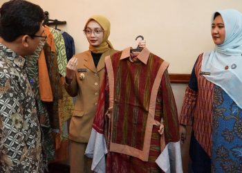 Inkubasi Kreasi Wastra Mataraman Berkelanjutan BI Kediri. Foto : Dok. Pemkot Kediri