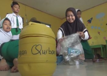 Siswa MI di Jombang Patungan Sapi Kurban Seharga 23 Juta