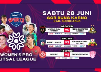 Adu Gengsi Tim-Tim Terbaik! Jadwal Lengkap Liga Futsal Wanita 28–29 Juni Tayang di MNCTV