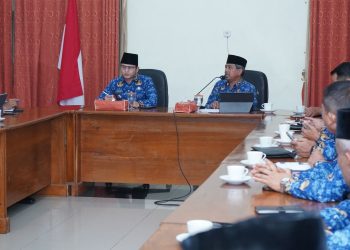 Pasca Bencana, Bupati Trenggalek Pimpin Rapat Koordinasi Penanganan dan Relokasi Warga Terdampak
