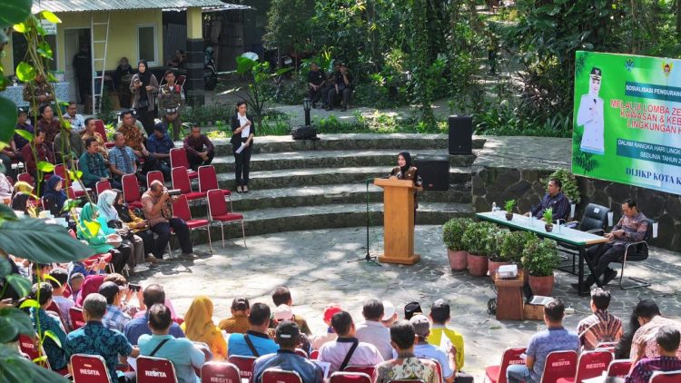 Mbak Wali Ajak Masyarakat Aplikasikan Prinsip 3R, Wujudkan Zero Waste Serta Lingkungan Indah dan Berkelanjutan di Kota Kediri. Foto : Dok. Pemkot Kediri