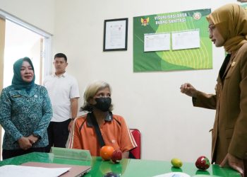Pastikan Layanan Berjalan Baik, Wali Kota Kediri Tinjau Puskesmas Pesantren 2. Foto : Dok. Pemkot Kediri