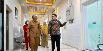 Menuju Rumah Sakit Rujukan, Mas Dhito Cek 3 Gedung Baru RSKK. Foto : Dok. Pemkab Kediri