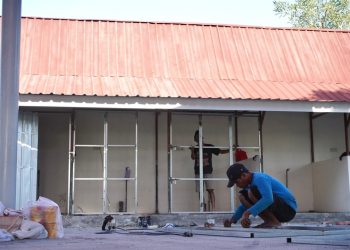 Pemkab Kediri Mulai Aktivasi Sentra PKL Simpang Lima Gumul. Foto : Dok. Pemkab Kediri