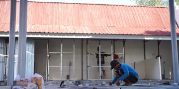 Pemkab Kediri Mulai Aktivasi Sentra PKL Simpang Lima Gumul. Foto : Dok. Pemkab Kediri