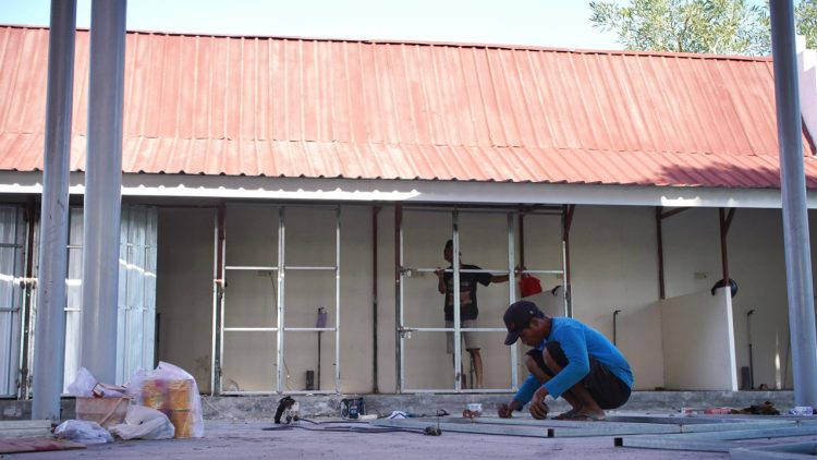 Pemkab Kediri Mulai Aktivasi Sentra PKL Simpang Lima Gumul. Foto : Dok. Pemkab Kediri