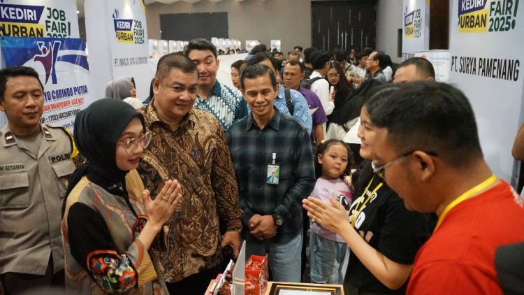 Urban Job Fair 2025, Mbak Wali Fokus Turunkan Angka Pengangguran dan Tingkatkan Kualitas SDM Kota Kediri. Foto : Dok. Pemkot Kediri