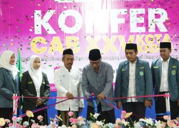 Gus Qowim Hadiri Konfercab IPNU dan IPPNU XXV Kota Kediri. Foto : Dok. Pemkot Kediri
