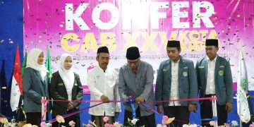 Gus Qowim Hadiri Konfercab IPNU dan IPPNU XXV Kota Kediri. Foto : Dok. Pemkot Kediri