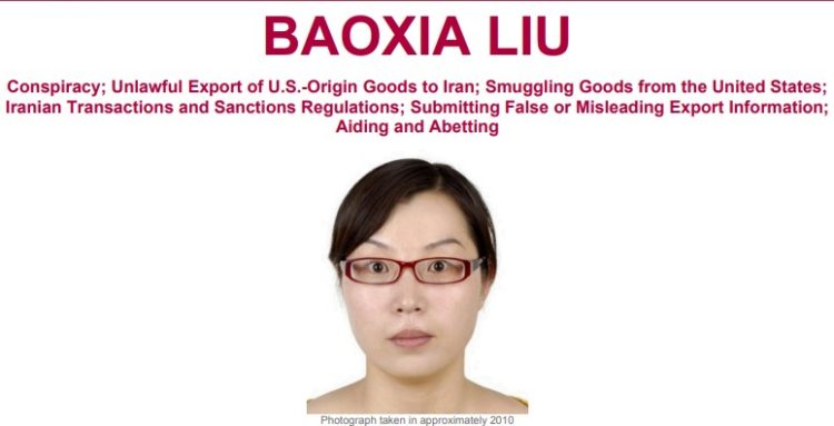 Buronan FBI: Kisah Baoxia Liu dan Jejak Perdagangan Ilegal ke Iran