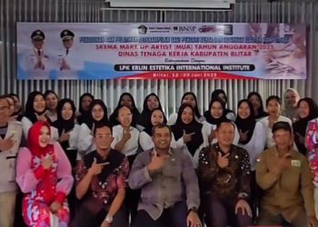 DBHCHT di Kab Blitar Cetak Tenaga Kerja Kecantikan Berdaya Saing